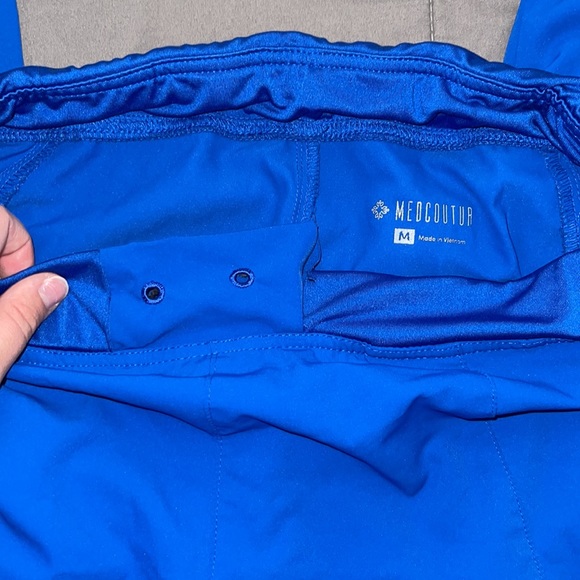 COPY - Blue Med Couture Scrubs - Picture 5 of 8